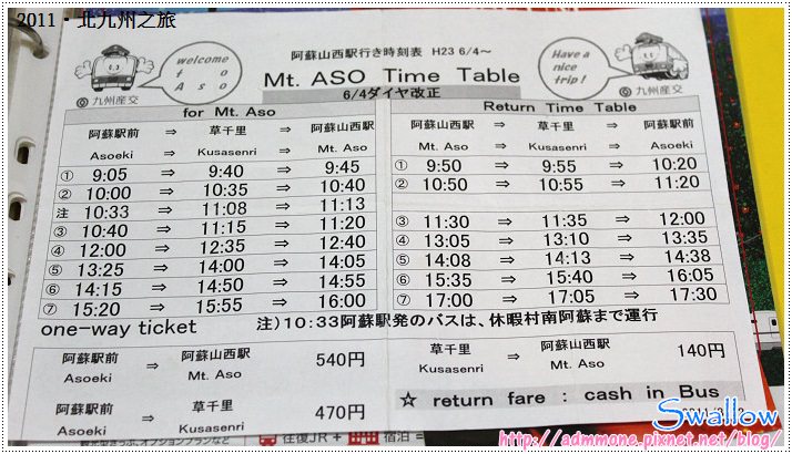 20_11_阿蘇山西站時刻表