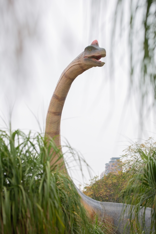 【攻略】台北親子景點。恐龍大復活關渡探險樂園｜占地1500坪、70隻恐龍出沒，逼真到小小孩被嚇到的恐龍展～侏羅紀大巡禮＋互動遊戲全攻略